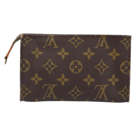 LOUIS VUITTON Monogram Bucket PM Accessory Pouch LV Auth ka2841