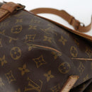 LOUIS VUITTON Monogram Saumur 35 Shoulder Bag M42254 LV Auth ka2845-9
