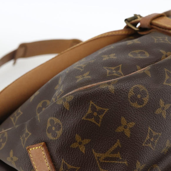 LOUIS VUITTON Monogram Saumur 35 Shoulder Bag M42254 LV Auth ka2845