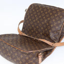 LOUIS VUITTON Monogram Saumur 35 Shoulder Bag M42254 LV Auth ka2845-18