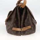 LOUIS VUITTON Monogram Saumur 35 Shoulder Bag M42254 LV Auth ka2845-3