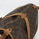 LOUIS VUITTON Monogram Saumur 35 Shoulder Bag M42254 LV Auth ka2845-6