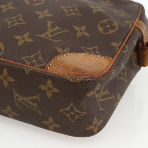 LOUIS VUITTON Monogram Compiegne 28 Clutch Bag M51845 LV Auth ka2849