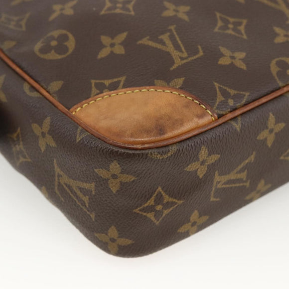 LOUIS VUITTON Monogram Compiegne 28 Clutch Bag M51845 LV Auth ka2849