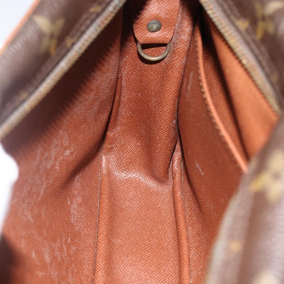 LOUIS VUITTON Monogram Compiegne 28 Clutch Bag M51845 LV Auth ka2849