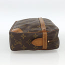 LOUIS VUITTON Monogram Compiegne 28 Clutch Bag M51845 LV Auth ka2849-4