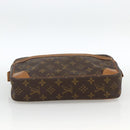 LOUIS VUITTON Monogram Compiegne 28 Clutch Bag M51845 LV Auth ka2849-6