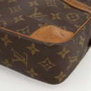 LOUIS VUITTON Monogram Compiegne 28 Clutch Bag M51845 LV Auth ka2849-7