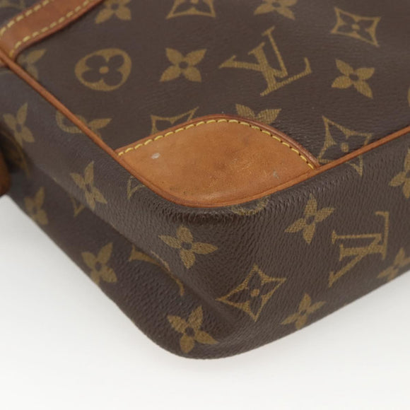 LOUIS VUITTON Monogram Compiegne 28 Clutch Bag M51845 LV Auth ka2849