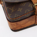 LOUIS VUITTON Monogram Cartouchiere MM Shoulder Bag M51253 LV Auth ka285-11