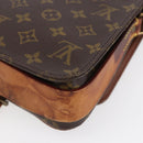 LOUIS VUITTON Monogram Cartouchiere MM Shoulder Bag M51253 LV Auth ka285-12