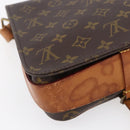 LOUIS VUITTON Monogram Cartouchiere MM Shoulder Bag M51253 LV Auth ka285-13