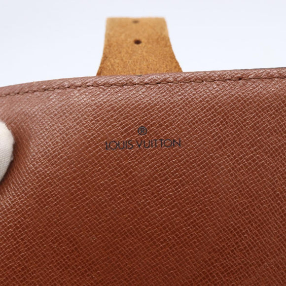 LOUIS VUITTON Monogram Cartouchiere MM Shoulder Bag M51253 LV Auth ka285