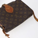 LOUIS VUITTON Monogram Cartouchiere MM Shoulder Bag M51253 LV Auth ka285-6