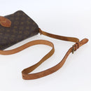 LOUIS VUITTON Monogram Cartouchiere MM Shoulder Bag M51253 LV Auth ka285-7