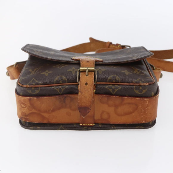 LOUIS VUITTON Monogram Cartouchiere MM Shoulder Bag M51253 LV Auth ka285