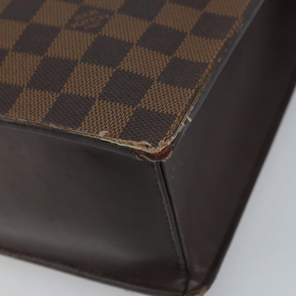LOUIS VUITTON Damier Ebene Venice PM Hand Bag N51145 LV Auth ka2850
