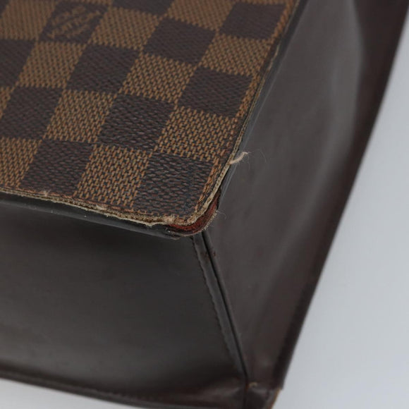LOUIS VUITTON Damier Ebene Venice PM Hand Bag N51145 LV Auth ka2850