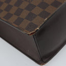LOUIS VUITTON Damier Ebene Venice PM Hand Bag N51145 LV Auth ka2850-16