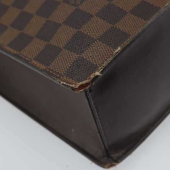 LOUIS VUITTON Damier Ebene Venice PM Hand Bag N51145 LV Auth ka2850