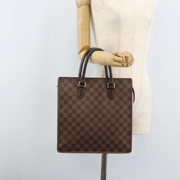 LOUIS VUITTON Damier Ebene Venice PM Hand Bag N51145 LV Auth ka2850