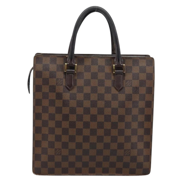 LOUIS VUITTON Damier Ebene Venice PM Hand Bag N51145 LV Auth ka2850