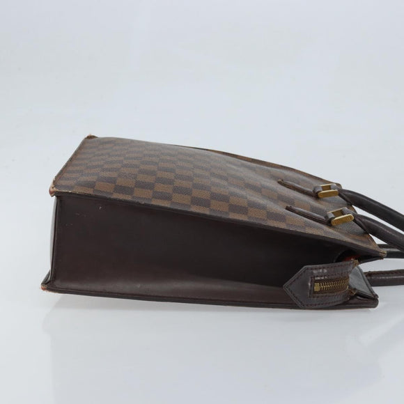 LOUIS VUITTON Damier Ebene Venice PM Hand Bag N51145 LV Auth ka2850