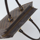 LOUIS VUITTON Damier Ebene Venice PM Hand Bag N51145 LV Auth ka2850-6