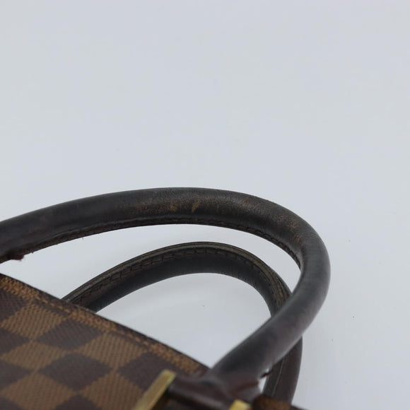 LOUIS VUITTON Damier Ebene Venice PM Hand Bag N51145 LV Auth ka2850