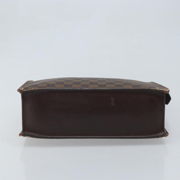 LOUIS VUITTON Damier Ebene Venice PM Hand Bag N51145 LV Auth ka2850