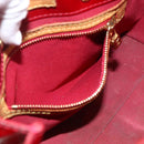 LOUIS VUITTON Monogram Vernis Reade PM Hand Bag Red Rouge M91088 LV Auth ka2852-20