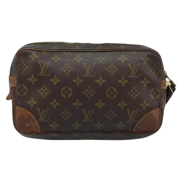 LOUIS VUITTON Monogram Marly Dragonne GM Clutch Bag M51825 LV Auth ka2854