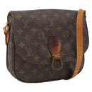 LOUIS VUITTON Monogram Saint Cloud GM Shoulder Bag M51242 LV Auth ka2858-1