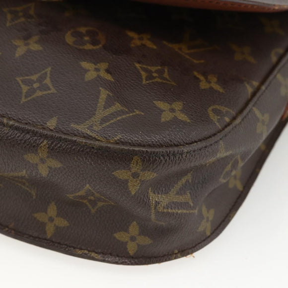 LOUIS VUITTON Monogram Saint Cloud GM Shoulder Bag M51242 LV Auth ka2858