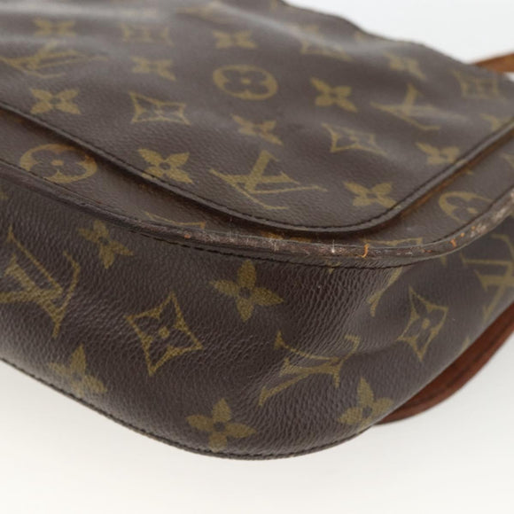 LOUIS VUITTON Monogram Saint Cloud GM Shoulder Bag M51242 LV Auth ka2858