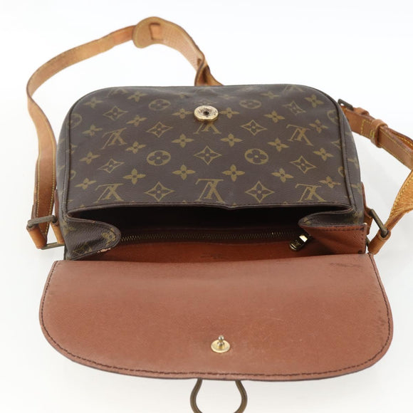 LOUIS VUITTON Monogram Saint Cloud GM Shoulder Bag M51242 LV Auth ka2858