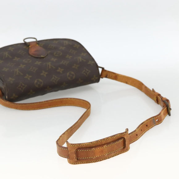 LOUIS VUITTON Monogram Saint Cloud GM Shoulder Bag M51242 LV Auth ka2858