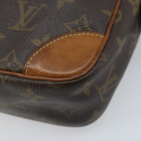 LOUIS VUITTON Monogram Compiegne 28 Clutch Bag M51845 LV Auth ka2859
