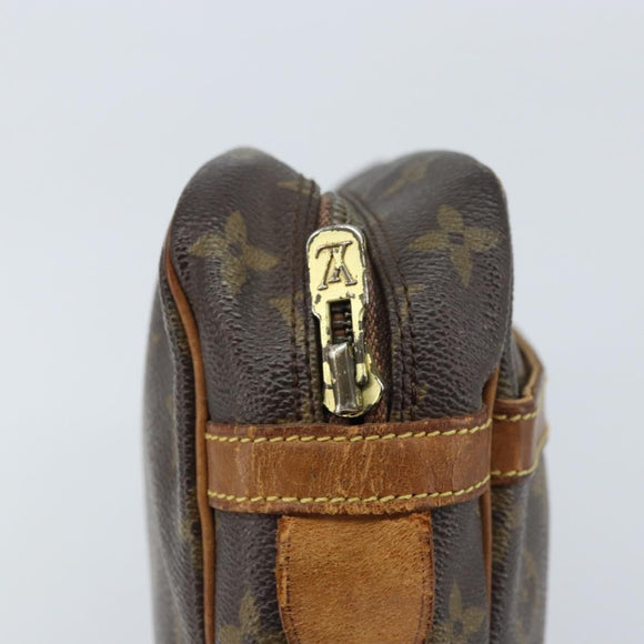 LOUIS VUITTON Monogram Compiegne 28 Clutch Bag M51845 LV Auth ka2859