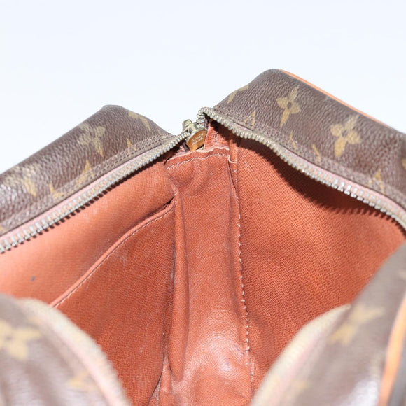 LOUIS VUITTON Monogram Compiegne 28 Clutch Bag M51845 LV Auth ka2859