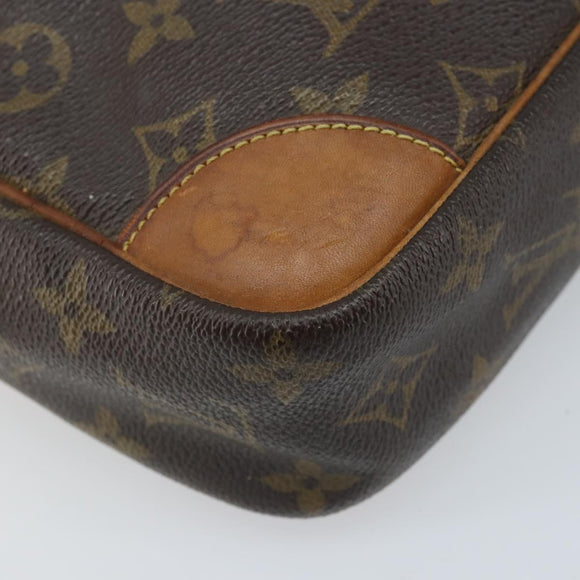 LOUIS VUITTON Monogram Compiegne 28 Clutch Bag M51845 LV Auth ka2859