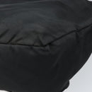 PRADA Shoulder Bag Nylon Black Silver Auth ka2860-17