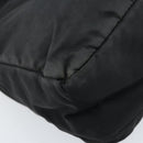 PRADA Shoulder Bag Nylon Black Silver Auth ka2860-8