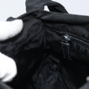 PRADA Shoulder Bag Nylon Black Silver Auth ka2860-22