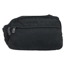 PRADA Shoulder Bag Nylon Black Silver Auth ka2860-13