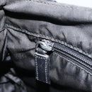 PRADA Shoulder Bag Nylon Black Silver Auth ka2860-23