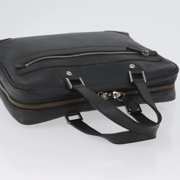 LOUIS VUITTON Taiga Igor Business Bag Ardoise M31172 LV Auth ka2863