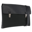 LOUIS VUITTON Taiga Saratov GM Shoulder Bag Ardoise M30882 LV Auth ka2868-1