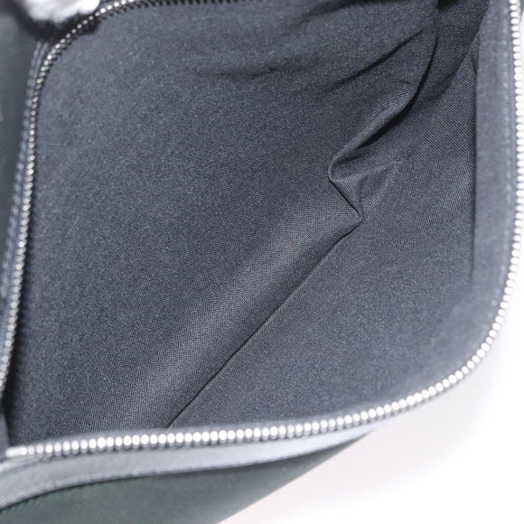 LOUIS VUITTON Taiga Saratov GM Shoulder Bag Ardoise M30882 LV Auth ka2868