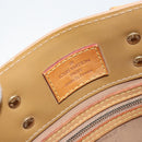 LOUIS VUITTON Monogram Vernis Reade PM Hand Bag Noisette M91334 LV Auth ka2870-18